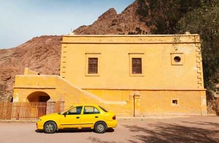 Grounds at the Monastery of Saint Catherine in Egyptのeditorial素材