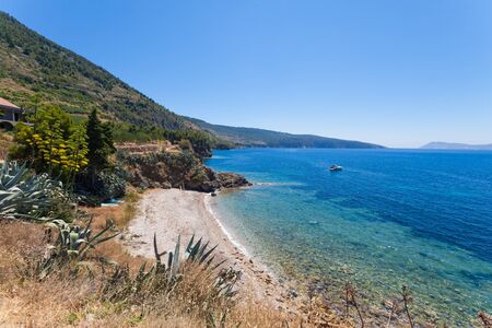 The bay on the island of Vis near Komiza.