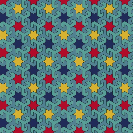 Arabesque seamless pattern のイラスト素材