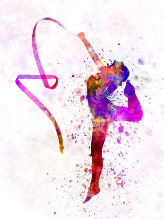 Rhythmic Gymnastics 02の写真素材
