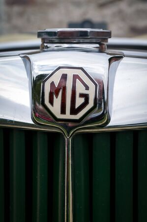 MG is a British automotive marque registered by the now defunct MG Car Company Limitedのeditorial素材