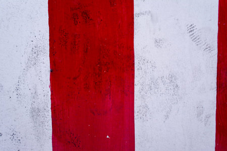 wall and pipe and peel of paintedの写真素材