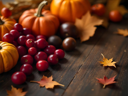 AI generated there are many different types of fruits and vegetables on the table. The image features organic vegetables, organic food, delicious meal.の素材