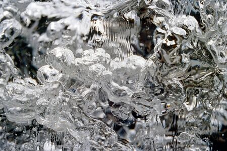 Chrystalline ice from an iceberg, Jokulsarlon, Iceland