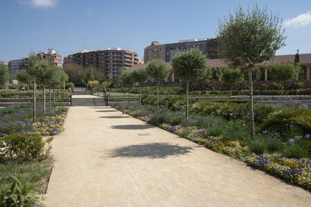 Valencia Central Park (Valencia - Spain)の写真素材
