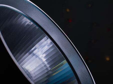 Abstract  of a table lamp close-up.