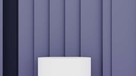 3d rendering. abstract background with a catwalk to advertise your products.の写真素材