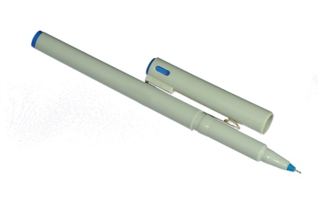 Isolated pen with white backgroundの写真素材
