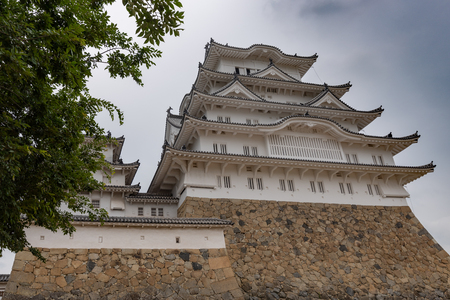 The Beautiful UNESCO world heritage Himeji Castle, Himeji, Japanのeditorial素材