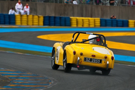 triumph at le mansのeditorial素材