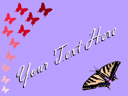 butterfly background - vectorのイラスト素材
