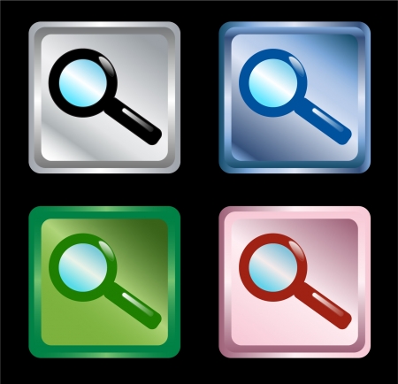 search icon のイラスト素材