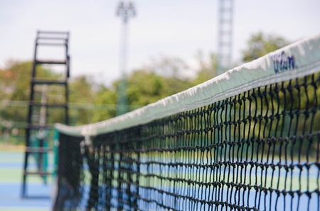 Tennis courtsの写真素材