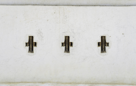 Old wallの写真素材