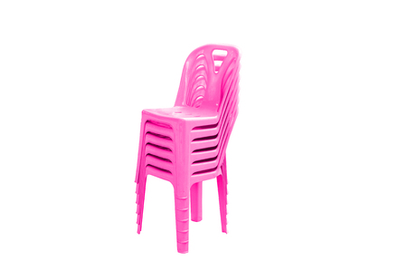 Plastic chairの写真素材