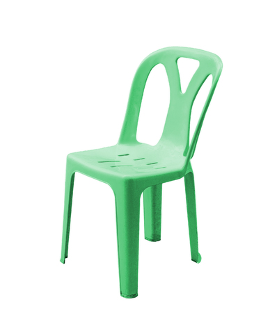 Plastic chairの写真素材
