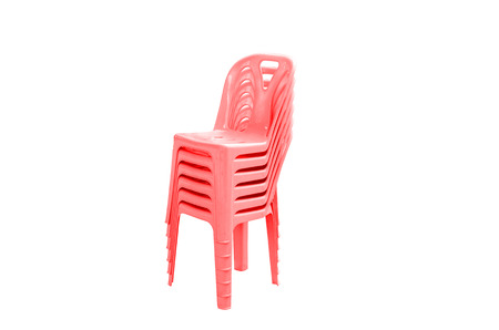 Plastic chairの写真素材