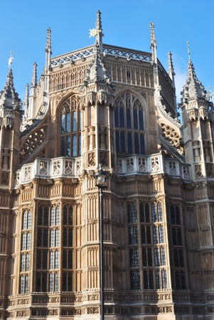 rear of westminster abbey londonのeditorial素材