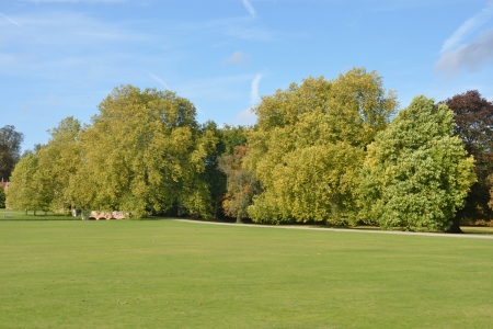 English countryside in Autumnの写真素材