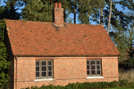 English brick cottageの写真素材