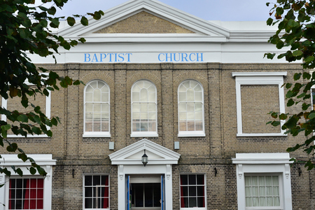 Baptist Church Colchester Essexの写真素材