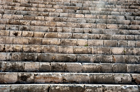 Ancient mayan stone staircase chichen Itzaの写真素材