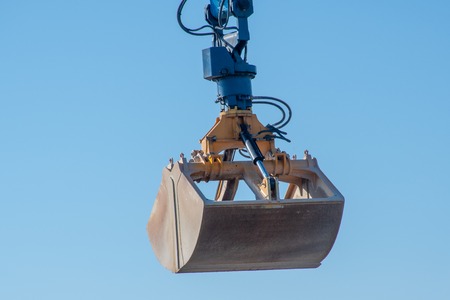 Large mechanical grabberの写真素材