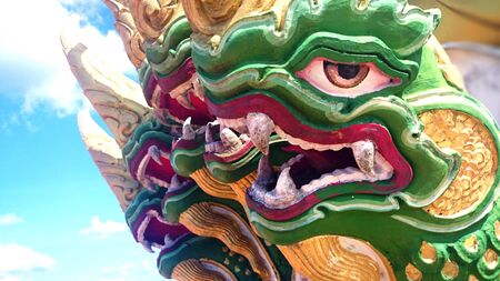 Thai Buddhist Temples: Tiger Templeの写真素材