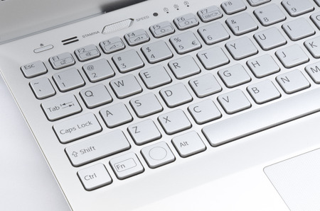 Left side of computer keyboardの写真素材