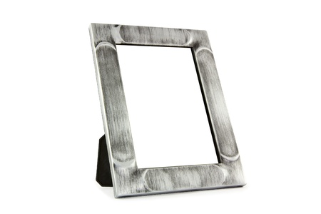 isolated frame empty picture metal