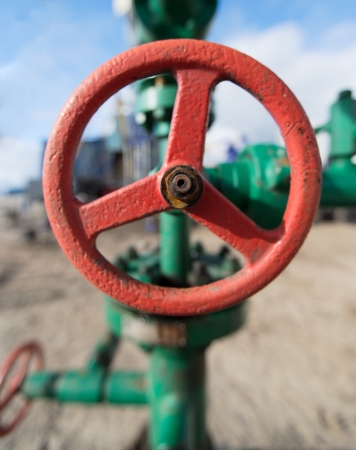 pipe valve closeの写真素材