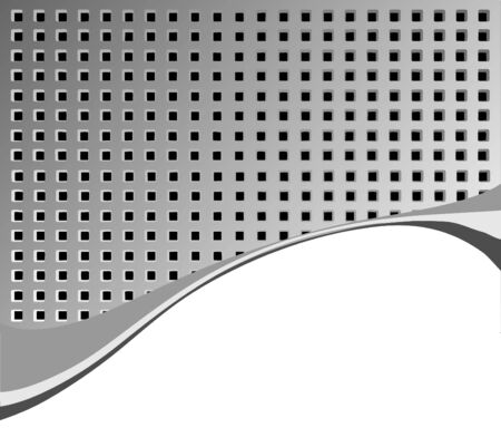 Metallic surface with holes backgroundのイラスト素材