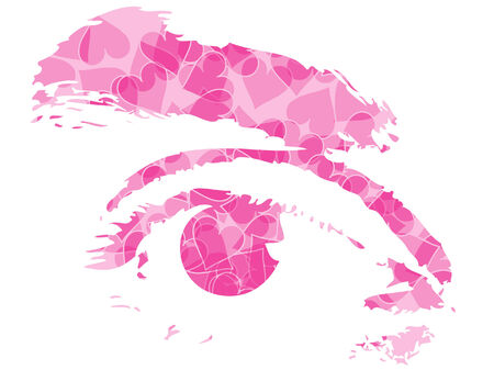 love eyeのイラスト素材