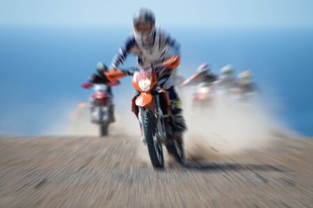 motocross sport abstractの写真素材