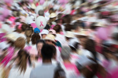 Breast Cancer Awareness Ribbonの写真素材