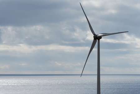 Wind turbine, clean energy generator wind turbine in wind farm