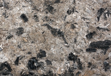 Gray and black ash texture. Natural background.の写真素材