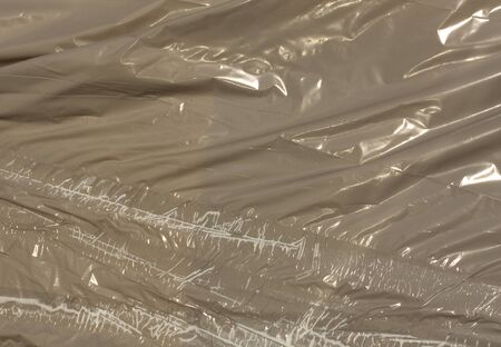 Gray PVC wrap film texture. Textures and backgrounds.の写真素材