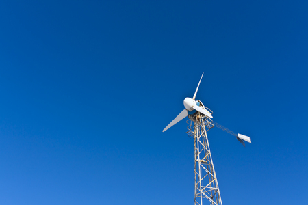 Wind energy turbine. Power and energy.