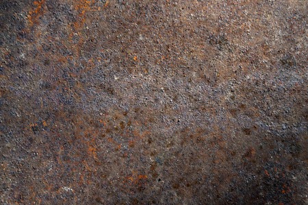 Rusty old brown metal texture. Background and texture.