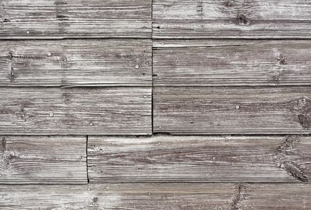 Gray weathered wooden wall texture. Architectural background and texture.