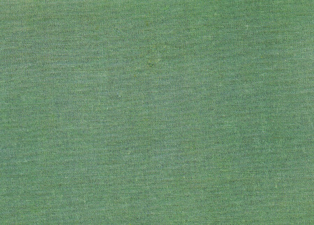 Old green fabric book cover texture. Background and texture for design.の写真素材