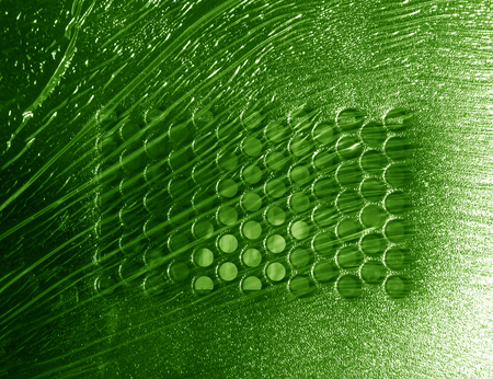 Abstract metal door texture in pvc wrap.