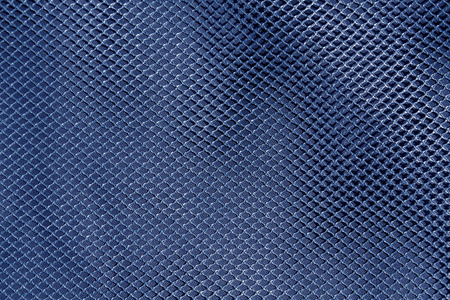 Blue net textile pattern. Abstract background and texture for design.