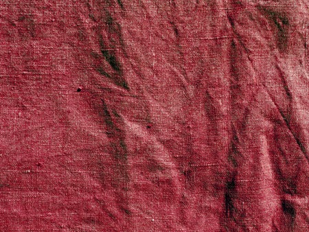 Red color cotton cloth. Abstract background and texture for design.の写真素材