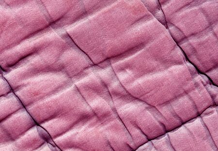 Old pink color blanket texture. Abstrqact background and texture for design.の写真素材