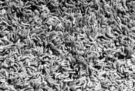 Black and white color carpet surface. Abstract background and texture for design.の写真素材