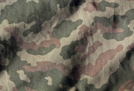 Camouflage cloth surface. Abstract background and texture for design and ideas.の写真素材