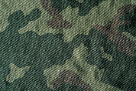 Camouflage pattern cloth texture. Abstract background and texture for design.の写真素材