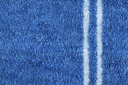 Blue color bath towel texture. Abstract background and texture for design.の写真素材